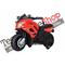 Moto Elettrica per Bambini Tecnobike Shop moto police 6V-Rosso