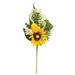 Lemon Sunflower & Daisy Spray 18" - 10.5" diameter (inner), 18-22" diameter (outer)