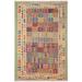 Turkish Chic Sebastia Hand-Woven Kilim Rug - 8'2'' x 11'5'' - 8'2'' x 11'5''