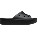 Crocs Black Classic Platform Slide Shoes