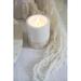 Anaya Mother of Pearl Candle Votive Soy in Gray/White | 3 H x 2.5 W x 2.5 D in | Wayfair MOP-24
