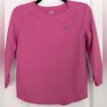 Nike Tops | 3/$17 Nike Fitdry Women’s Long Sleeve Shirt Color: Pink Size: S | Color: Pink | Size: S