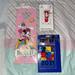 Disney Accessories | Gift Bundle Disneyparks Exclusive-Minnie Pink/Blue Door Hanger,Phone Flipper And | Color: Blue/Pink | Size: Osg