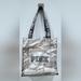 Pink Victoria's Secret Bags | New Victoria's Secret Pink Metallic Silver Tote Bag | Color: Silver | Size: 10.5” X 10” X 4”