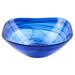Ivy Bronx Reyna Glass Square Decorative Bowl in Glass & Crystal in Blue | 2.5 H x 6 W x 6 D in | Wayfair 93C6DF98178D439981B52010EEDAEA05