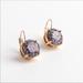Kate Spade Jewelry | Kate Spade Multi Glitter Round Cut Lever Back Drop Earrings-New On Card! | Color: Blue | Size: Os