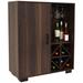 Latitude Run® Lavina Bar Cabinet Wood in Brown | 43 H x 36 W x 15.25 D in | Wayfair A3CED4C9C82B48DAAA6B6DBF749B636D