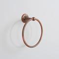Milano Elizabeth - Traditional Bathroom Wall Mounted Round Towel Ring Holder - Oil Rubbed Bronze