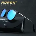 AORON – lunettes de soleil polarisées pour femmes et hommes classiques à la mode miroir rond
