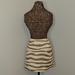 J. Crew Skirts | J Crew Unlined Mini Zebra Print Skirt Womens Size 6 | Color: Cream | Size: 6