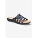 Women's Sheri Sandal by Easy Street in Navy (Size 12 M)