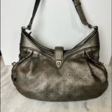 Louis Vuitton Bags | Louis Vuitton Metallic Gray Mahina Crossbody Xs Argent | Color: Gray | Size: 12-14”L 5” W 10” H