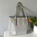 Kate Spade Bags | Kate Spade Cove Street Ariel Cliff Grey Silver Trim Tote Bag | Color: Gray/Silver | Size: Os