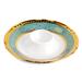 Royal Green 4.72" Porcelain Egg Cup Stand Plate - N/A