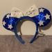 Disney Accessories | Disney Parks Blue And White Ears | Color: Blue/White | Size: Os