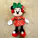 Disney Toys | Disney Holiday Christmas Minnie Mouse Plush, 19 Inch.New With Tag. | Color: Green/Red | Size: 19 Inches