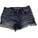 American Eagle Outfitters Shorts | American Eagle Outfitters Shortie Jean Shorts Size 0 | Color: Blue | Size: 0