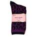 Kate Spade Accessories | Kate Spade New York Head Over Heels Crew Sock Set | Color: Black/Pink/Purple | Size: Sz 4-10