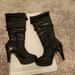 Jessica Simpson Shoes | Jessica Simpson Women's Leather Boots | Color: Black | Size: 9