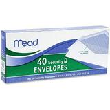 Mead #10 Security Envelopes 40 Count (75214) Pack of 2 = 80 Envelopes