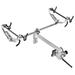 Clamp-on Fishing Rod Holder Boat Mount Rod Holder Railing Fishing Pole Bracket