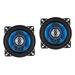 Set inch 300 Watts Durable Compnt Automobile Car 4 inch 300W Speaker Spare Parts Easy Mounting Black Professional