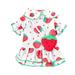 Pet Clothes Comfortable Lovely Protect Skin Strawberry Print Accessories Cute Girl Dog Clothes for Outdoor