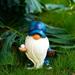 Gnome Garden Statues and Figurines Outdoor - Baseball Funny Gnome Solar Light for Garden Decor Outside Outdoor Statues and Sculptures for Garden Cute Outdoor Decor for Yard Lawn