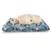 Nautical Pet Bed Cartoon Sea Life Underwater World with Whales Dolphins Bubbles and Corals Resistant Pad for Dogs and Cats Cushion with Removable Cover 24 x 39 Sea Blue Multicolor by Ambesonne