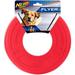 Nerf Dog Atomic Flyer Dog Toy Frisbee Lightweight Durable and Water Resistant Great for Beach and Pool 10 inch Diameter for Medium/Large Breeds Single Unit Red one-Size-for-Most