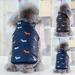 Dog Winter Jacket Waterproof Windproof Dog Winter Vest Super Warm Polar Fleece Dog Winter Clothes with Smooth Zipper Closure for Small Medium Large Dogs