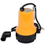 AUTOMUTO submersible pump DC12V 1620GPH Submersible Sump Pump Sump Pump Clean dirty Water Pump with automatic floating switch agricultural sewage pump pumping pump for farmland irrigation