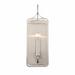 1 Light Wall Sconce in Modern Style-15 inches Tall and 5 inches Wide-Satin Nickel Finish Bailey Street Home 2499-Bel-4907610