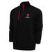 Men's Antigua Black Texas Tech Red Raiders Basketball Generation Quarter-Zip Pullover Top