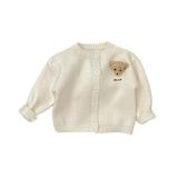 Baby Girls Boys Knitted Sweater Autumn Winter Long Sleeve Coat Tops Clothes