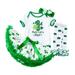JDEFEG Girls Outfits Size 16 Baby Girls Boys Print St. Patric.K s Day Short Sleeve Romper Bodysuit Headbands Skirts Socks Set Clothes 1Lb Baby Clothes Cotton A 73
