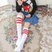 BULLPIANO Over Knee Thigh Socks Knee-High Warm Stocking Women Boot Sock Leg Warmer High Socks for Daily Wear Cosplay