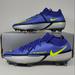 Nike Shoes | Nike Phantom Gt2 Elite Df Fg Mens 7 /Womens 8.5 Sapphire/Volt Cleats Cz9889-570 | Color: Blue/Green | Size: 7
