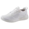 Sneaker SKECHERS "Bobs Squad - Tough Talk", Damen, Gr. 38, weiß, Textil, Synthetik, sportlich, Schuhe, Freizeitschuh, Halbschuh, Schnürschuh mit Skech-Knit, Topseller