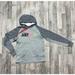 Nike Tops | Nike Just Do It Therma-Fit Hoodie Size S Womens Grey Christmas Sweatshirt Euc | Color: Gray/Red | Size: S
