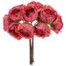 2 Bunches of Artificial Rose Flower Bouquet Valentine s Day Supplies Wedding Silk Rose Bouquet Decor