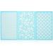 3 Sheets Silk Screen Stencil Polymer Clay Stencils Clay Crafting Stencil Silk Screen Template