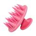 JDEFEG Brass Horn Polish Bath Massage Brush Soft Tooth Shampoo M-Eridian Scalp Brush Cleansing Comb Cleaning Brush Bottle Brush Stainless Steel Pink