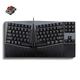 perixx PERIBOARD-335BR Wired Ergonomic Mechanical Compact Keyboard - Low-Profile Brown Tactile Switches - Programmable Feature with Macro Keys - Compatible with Windows and Mac OS X - US English