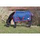 Rhinegold Dottie Foal Torrent Outdoor Rug-Lightweight No Fil,Navy/Red Spot,3'9"