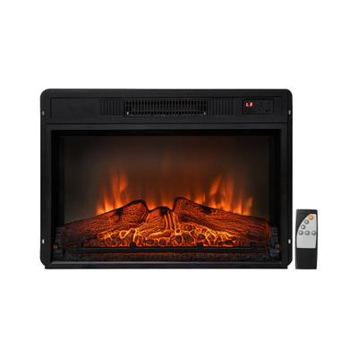 Costway 18/23 Inch Electric Fireplace Inserted wit...