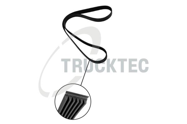 TRUCKTEC AUTOMOTIVE Keilrippenriemen Universal für MERCEDES-BENZ 9069971292 A9069971292 04.19.076 Image