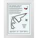 Rogan Mark 15x18 White Modern Wood Framed Museum Art Print Titled - Yas Marina Circuit UAE