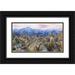 Paulson Don 32x20 Black Ornate Wood Framed with Double Matting Museum Art Print Titled - CA Alabama Hills Panoramic of landscape