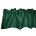 Faux Silk Dupioni Window Valance 56 Inch Wide Hunter Green